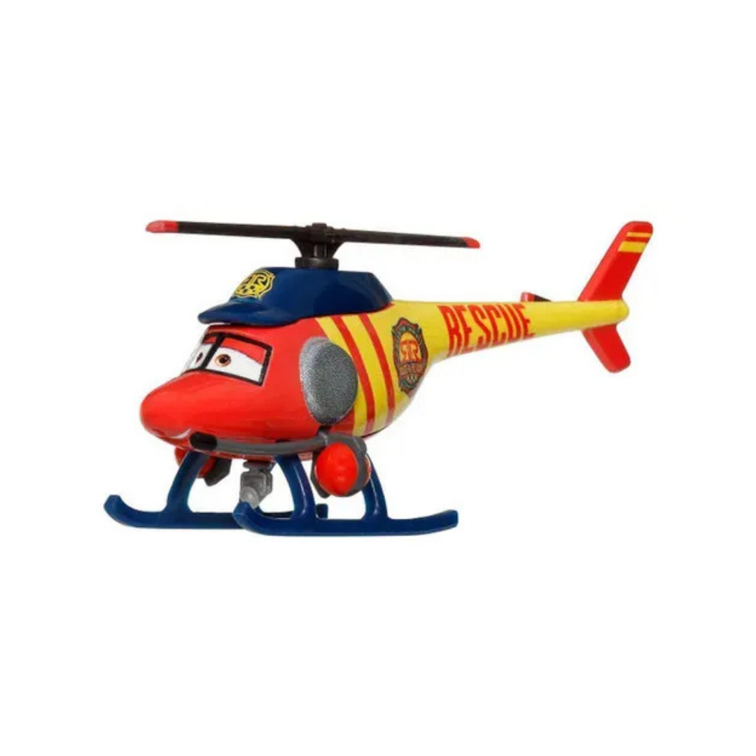 Kathy Copter - Race & Rescue Cars Disney Pixar - Mattel Miniatura Carros