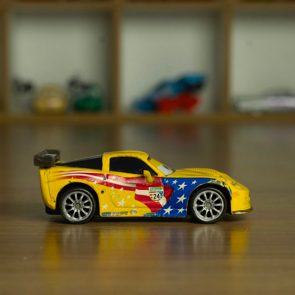 Jeff Corvette (Loose) Cars Disney Pixar - Mattel Miniatura Carros