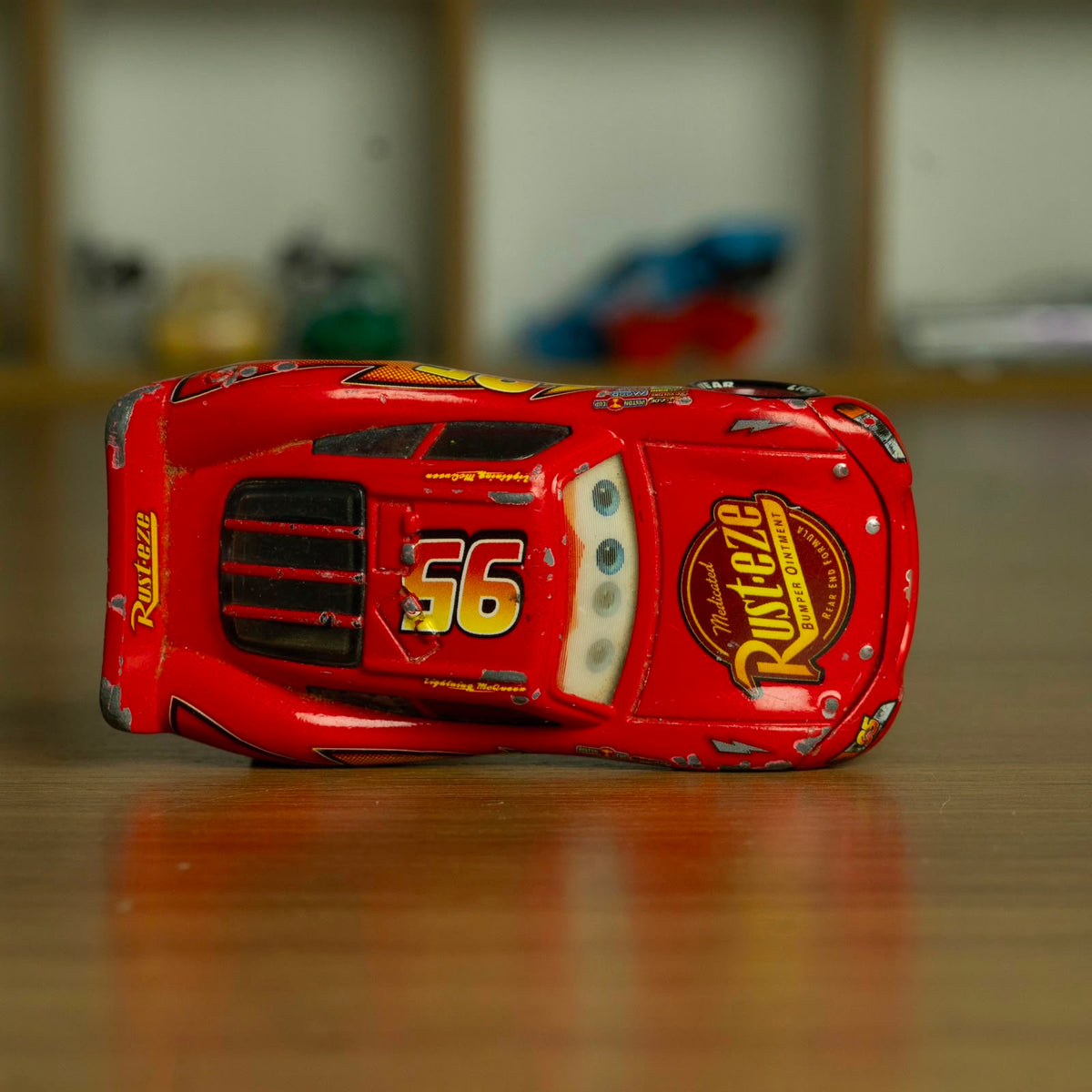 Lightning McQuenn Lenticular (Loose) Cars Disney Pixar - Mattel Miniatura Carros