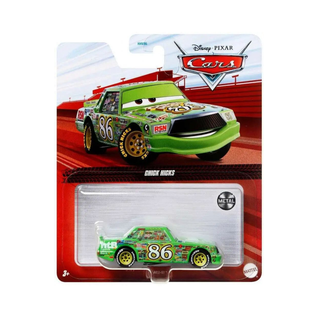 Chick Hicks Cars Disney Pixar - Mattel Miniatura Carros
