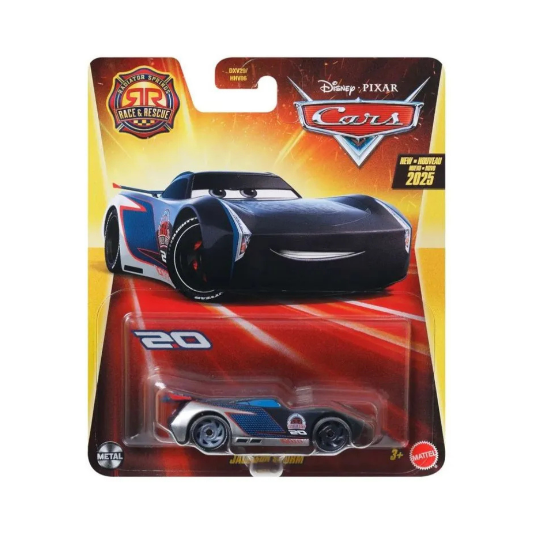 Jackson Storm - Race & Rescue Cars Disney Pixar - Mattel Miniatura Carros