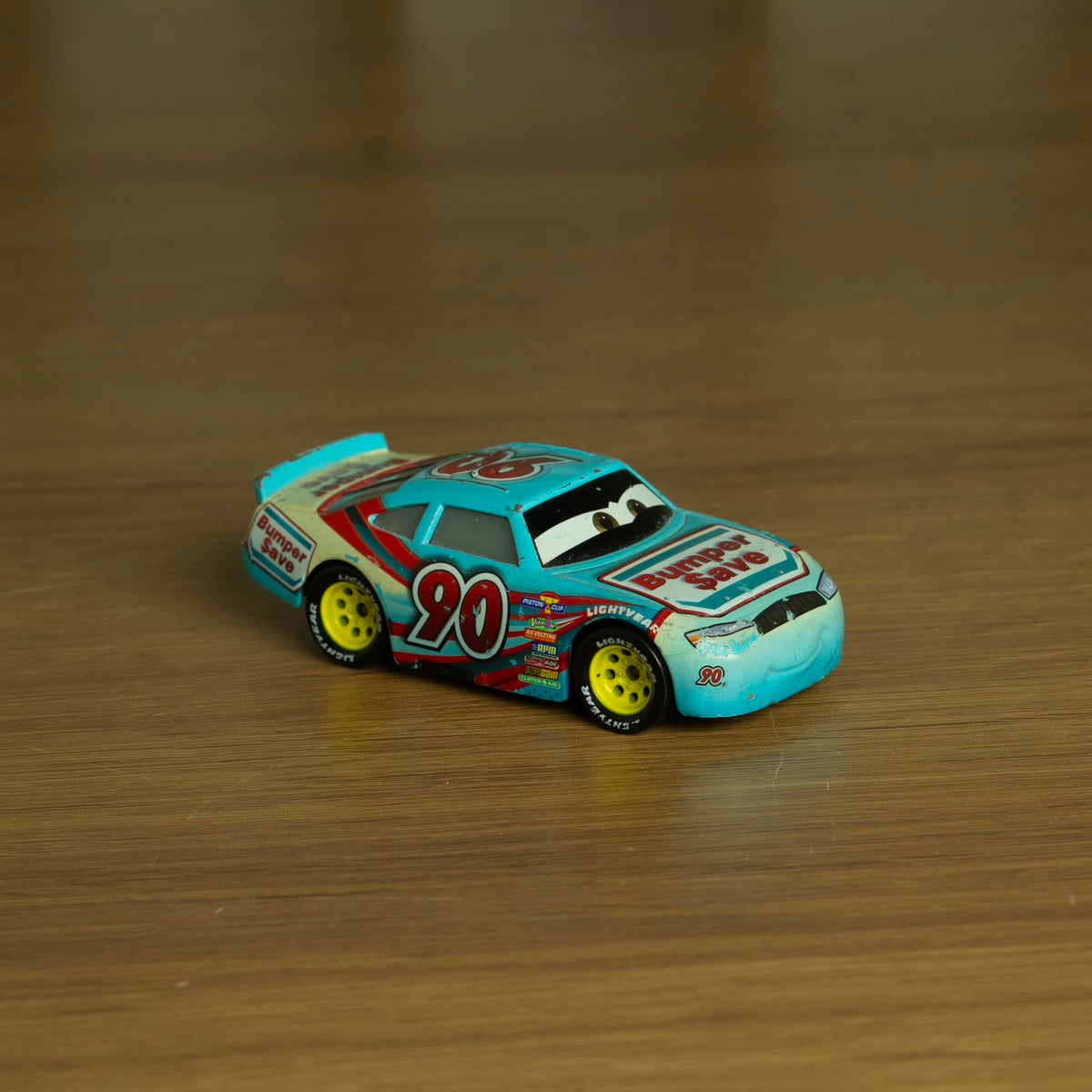 Ponchy Wipeout Veterano (Loose) Cars Disney pixar - Mattel Miniatura Carros
