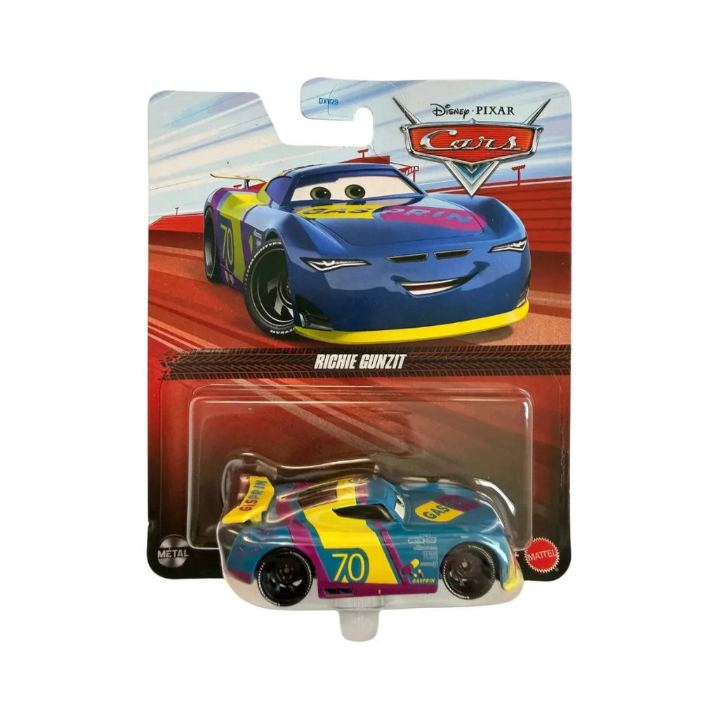 Richie Gunzit Cars Disney Pixar - Mattel Miniatura Carros