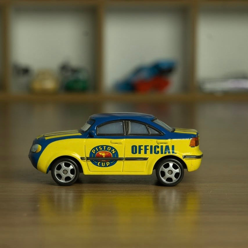 Race Official Tom (Loose) Cars Disney Pixar - Mattel Miniatura Carros