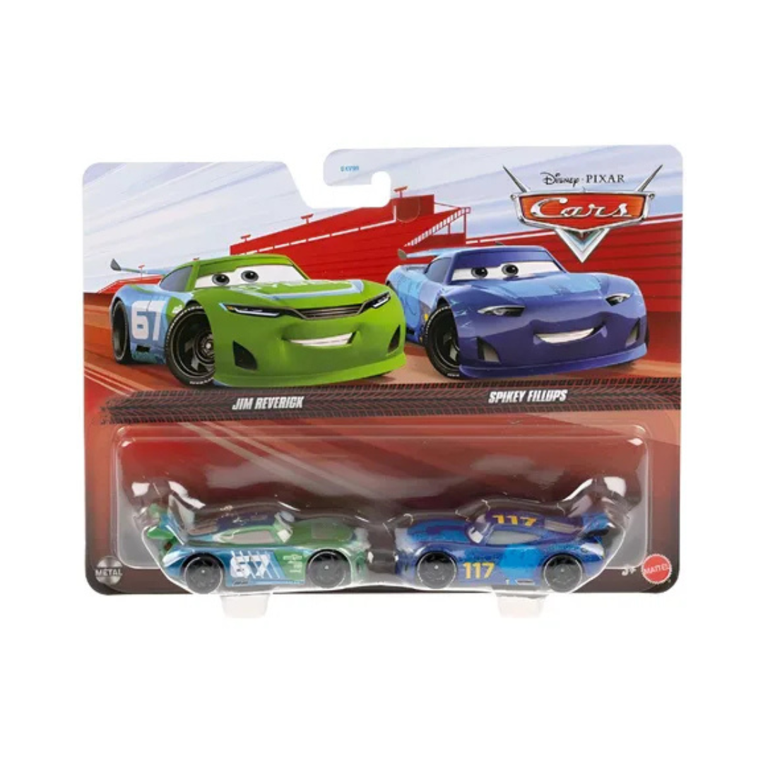 Jim Reverick & Spikey Fillups Cars Disney Pixar - Mattel Miniatura Carros