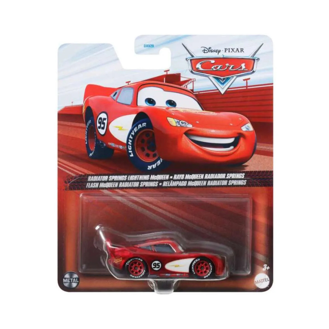 Relâmpago McQueen Radiator Springs Cars Disney Pixar - Mattel Miniatura Carros