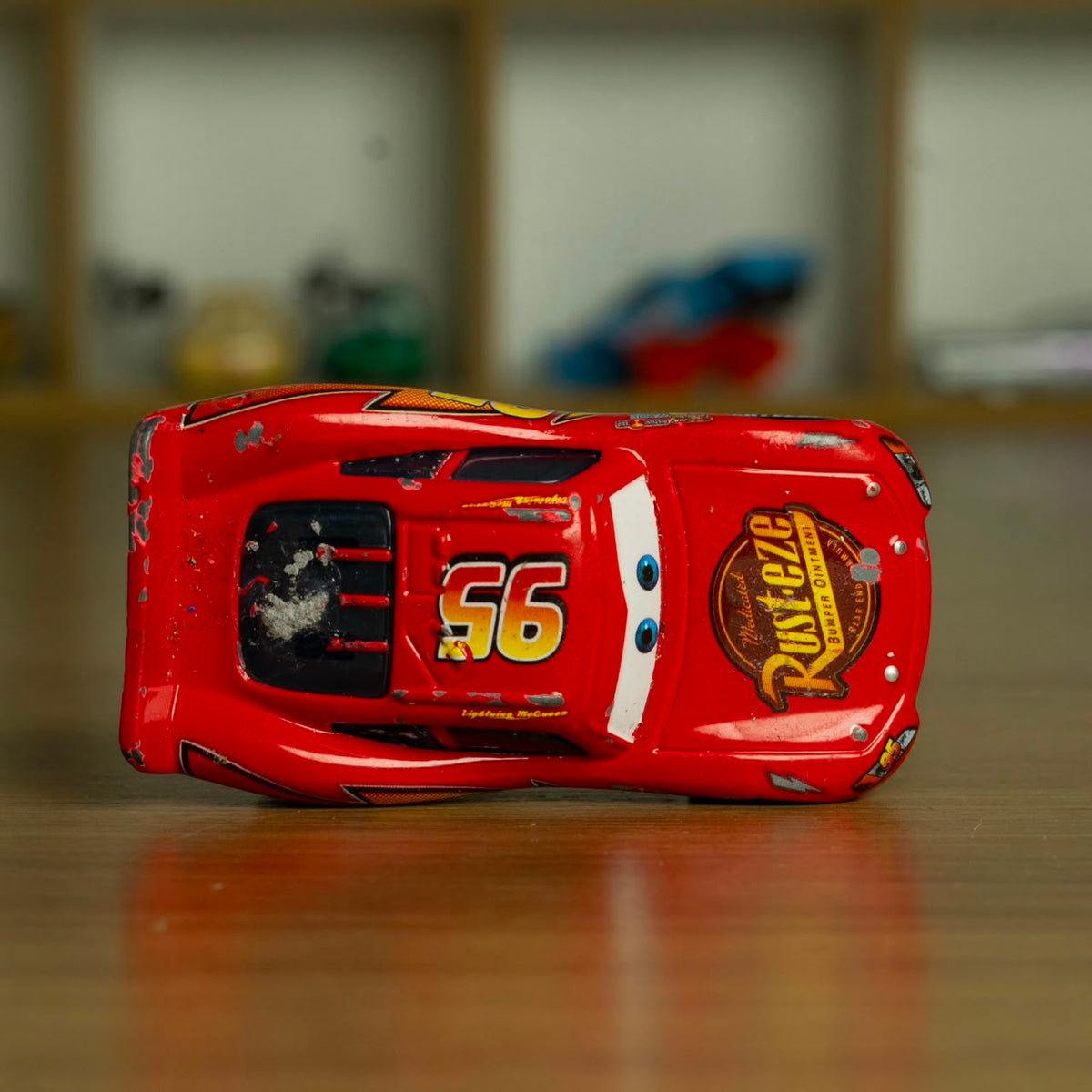 Lighting McQuenn Bug Mouth (Loose) Cars Disney Pixar - Mattel Miniatura Carros
