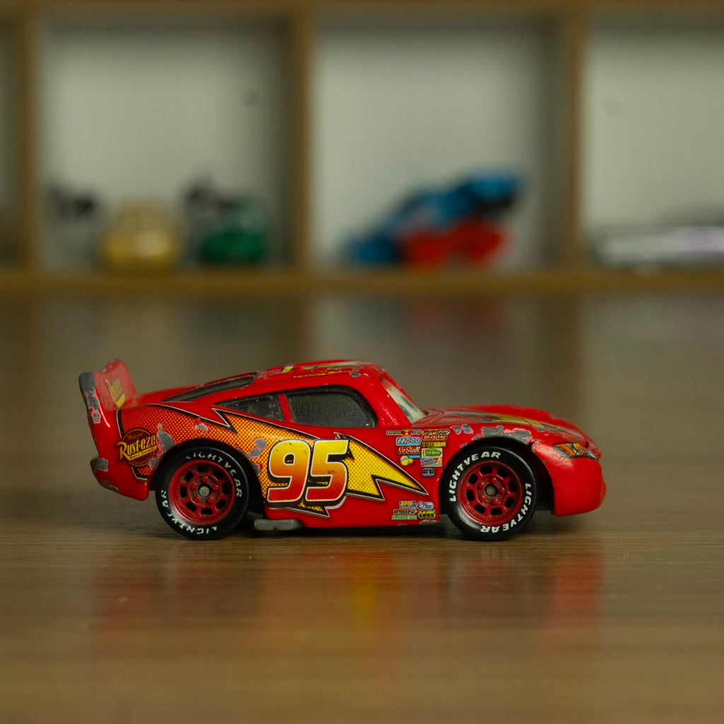 Lightning McQuenn Lenticular (Loose) Cars Disney Pixar - Mattel Miniatura Carros
