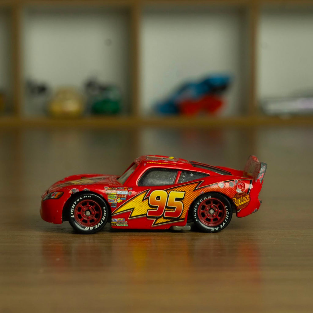 Lightning McQuenn Lenticular (Loose) Cars Disney Pixar - Mattel Miniatura Carros