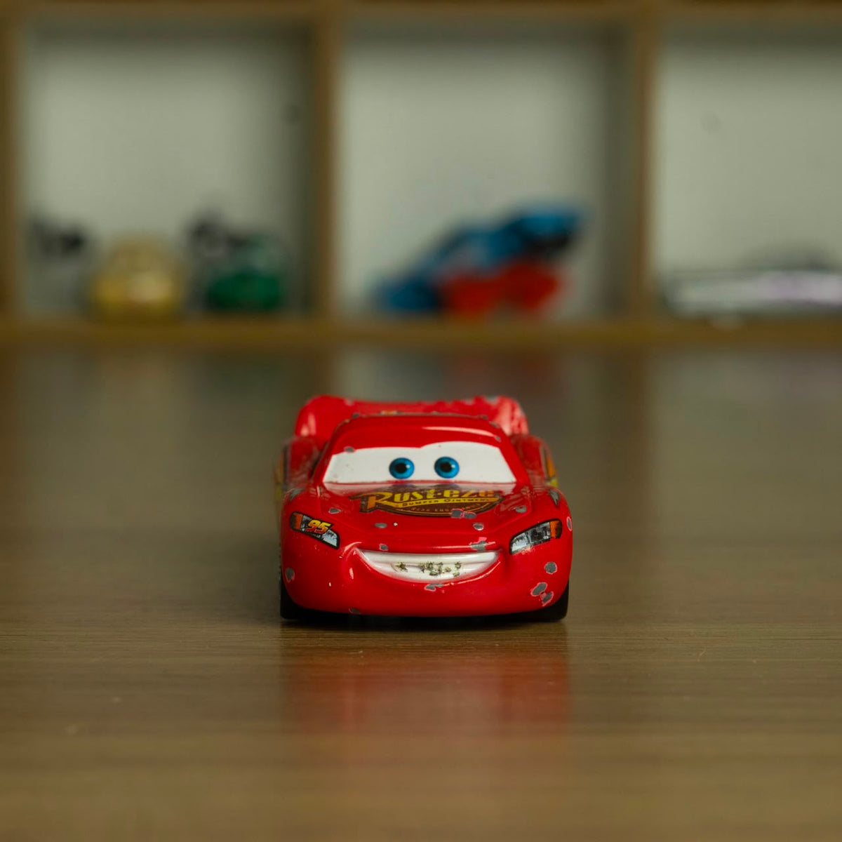 Lighting McQuenn Bug Mouth (Loose) Cars Disney Pixar - Mattel Miniatura Carros