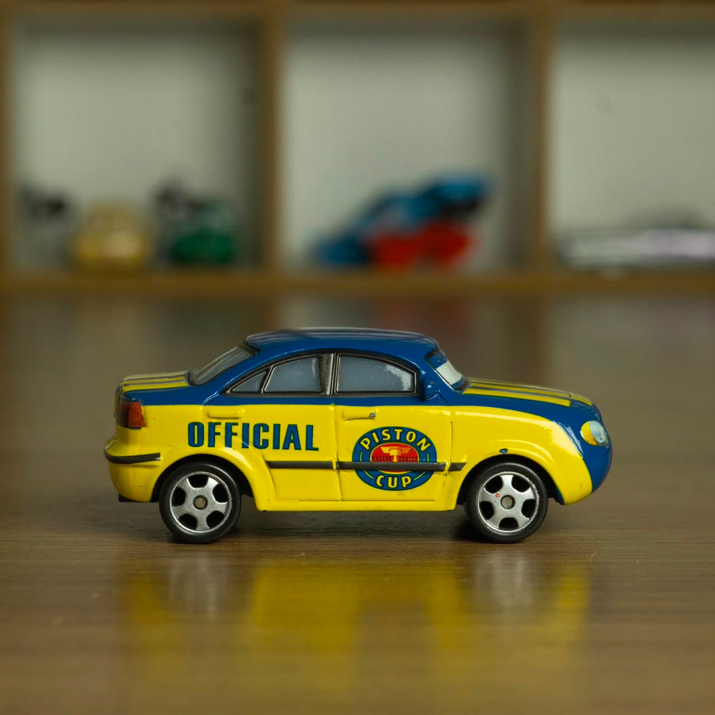 Race Official Tom (Loose) Cars Disney Pixar - Mattel Miniatura Carros