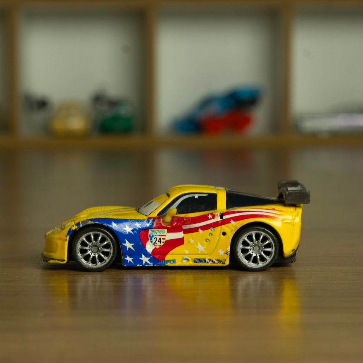 Jeff Corvette (Loose) Cars Disney Pixar - Mattel Miniatura Carros