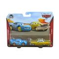 Relâmpago McQueen Bling Bling & Tex Dinoco Edição 20 anos Cars Disney Pixar - Mattel Miniatura Carros