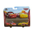 Relâmpago McQueen Chefe de Equipe & Rusteze Cruz Ramires ediçao 20 anos Cars Disney Pixar - Mattel Miniatura Carros
