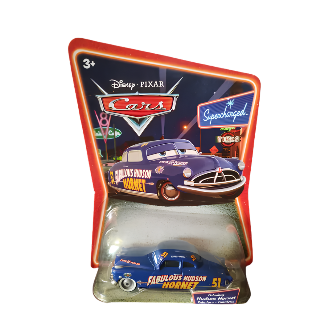 Fabuloso Hudson Hornet Cars Disney Pixar - Mattel Miniatura Carros