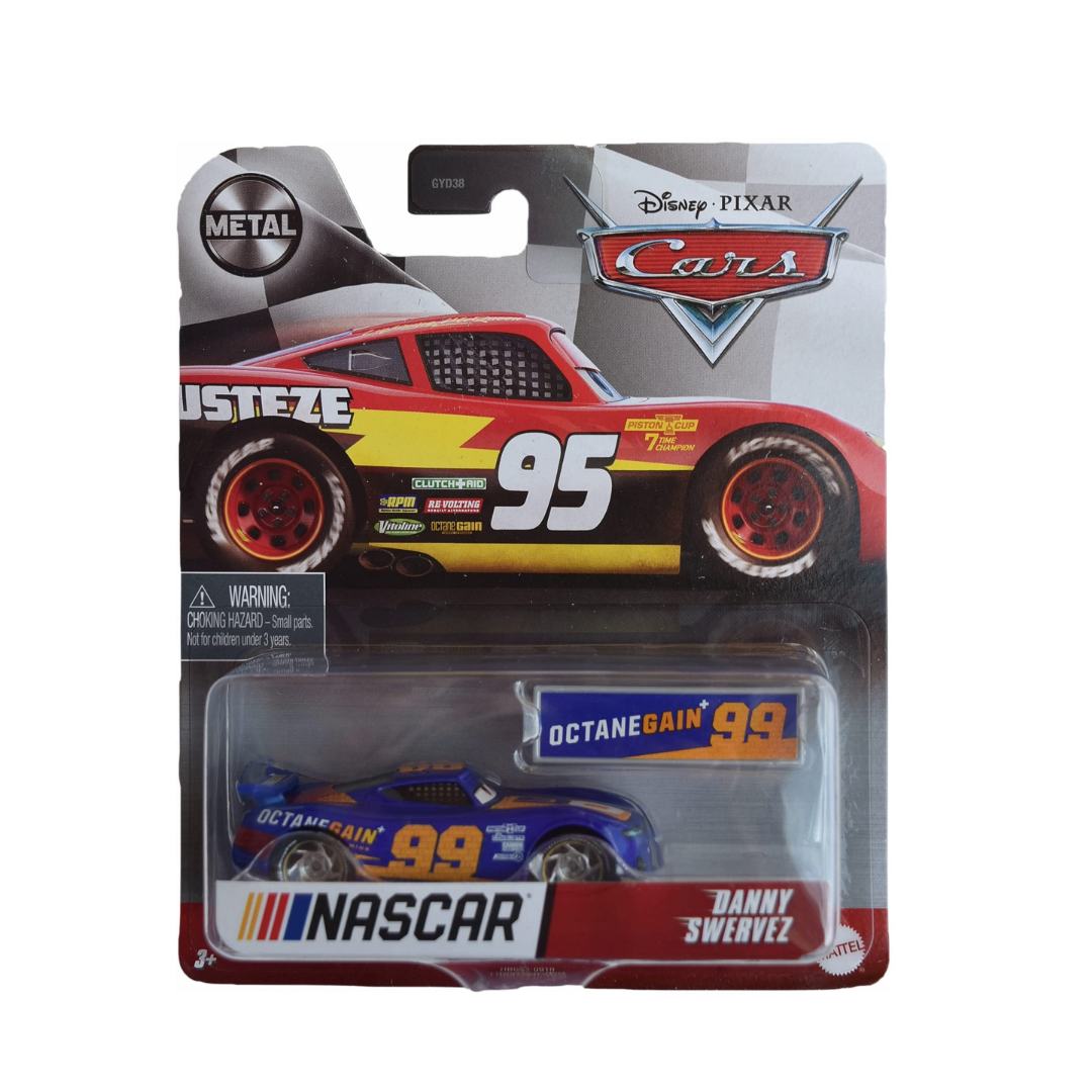 Danny Swervez Cars Disney Pixar - Mattel Miniatura Carros