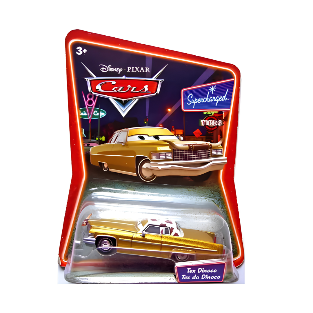 Tex Dinoco Cars Disney Pixar - Mattel Miniatura Carros