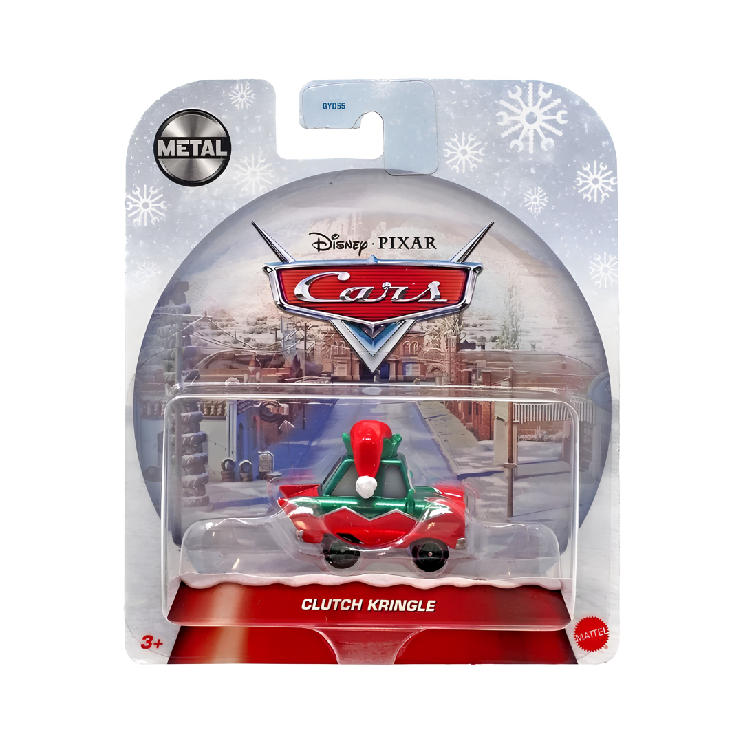 Clutch Kringle Natal Cars Disney Pixar - Mattel Miniatura Carros
