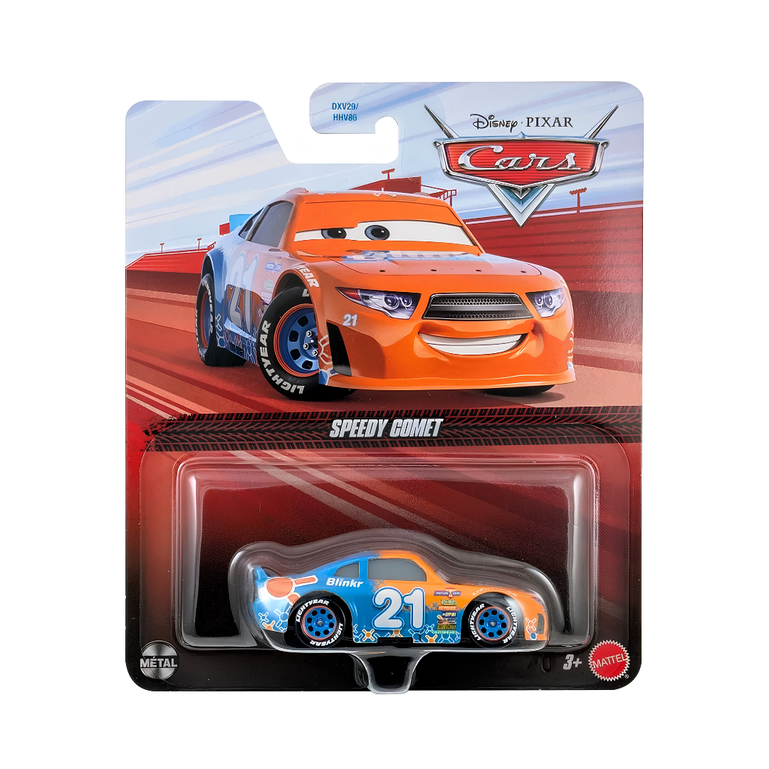 Speedy Comet Cars Disney Pixar - Mattel Miniatura Carros