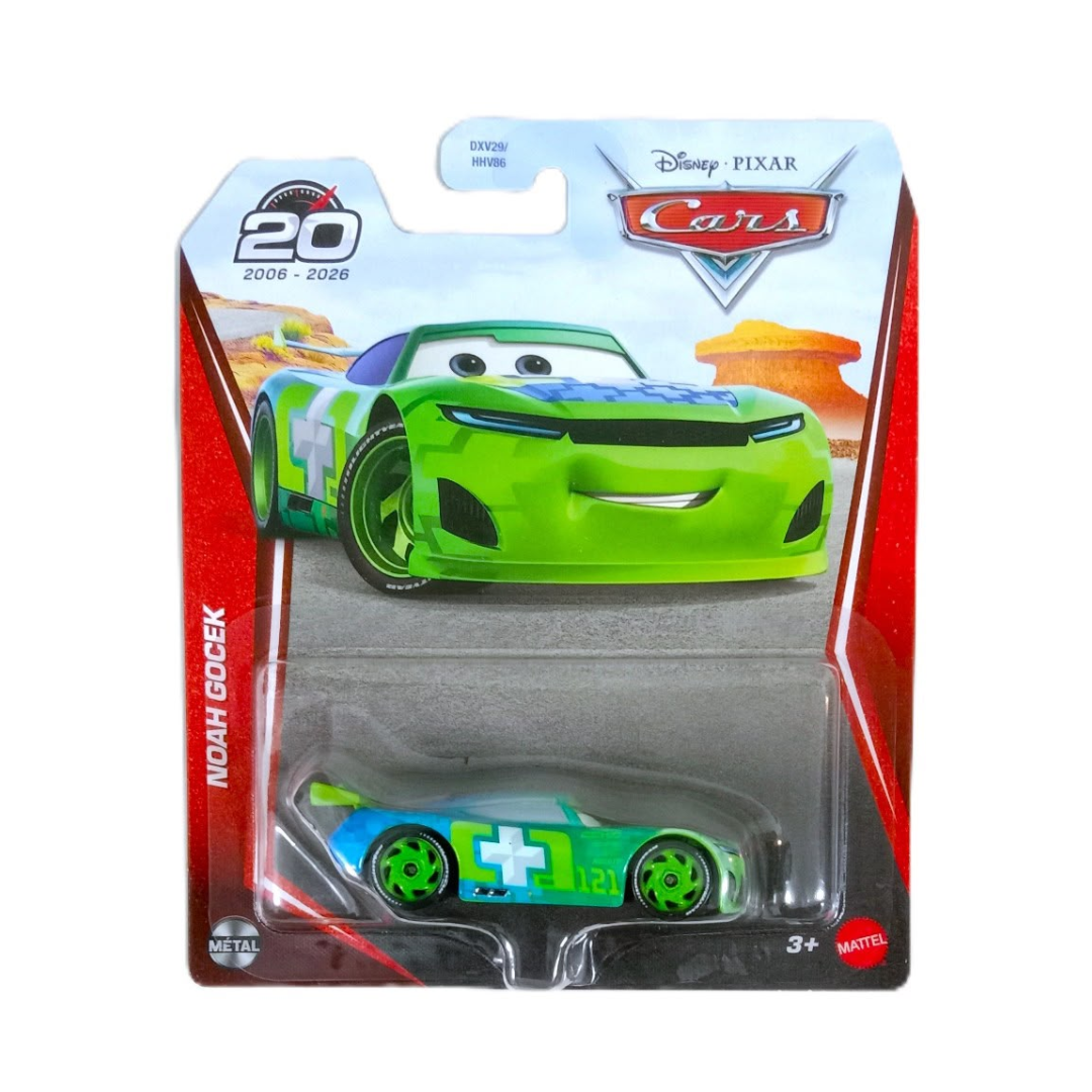 Noah Gocek edição 20 anos Cars Disney Pixar - Mattel Miniatura Carros