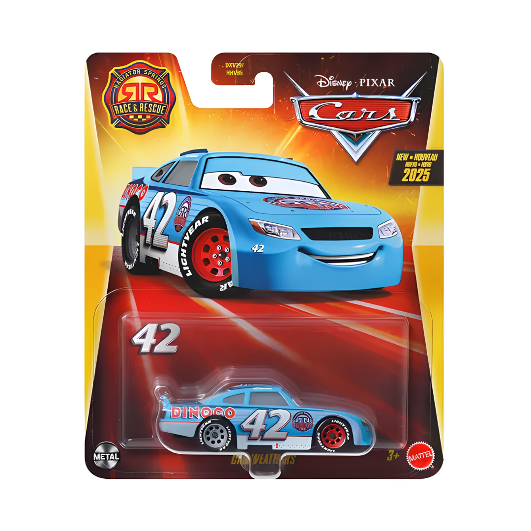 Cal Wheathers Race & Rescue Cars Disney Pixar - Mattel Miniatura Carros