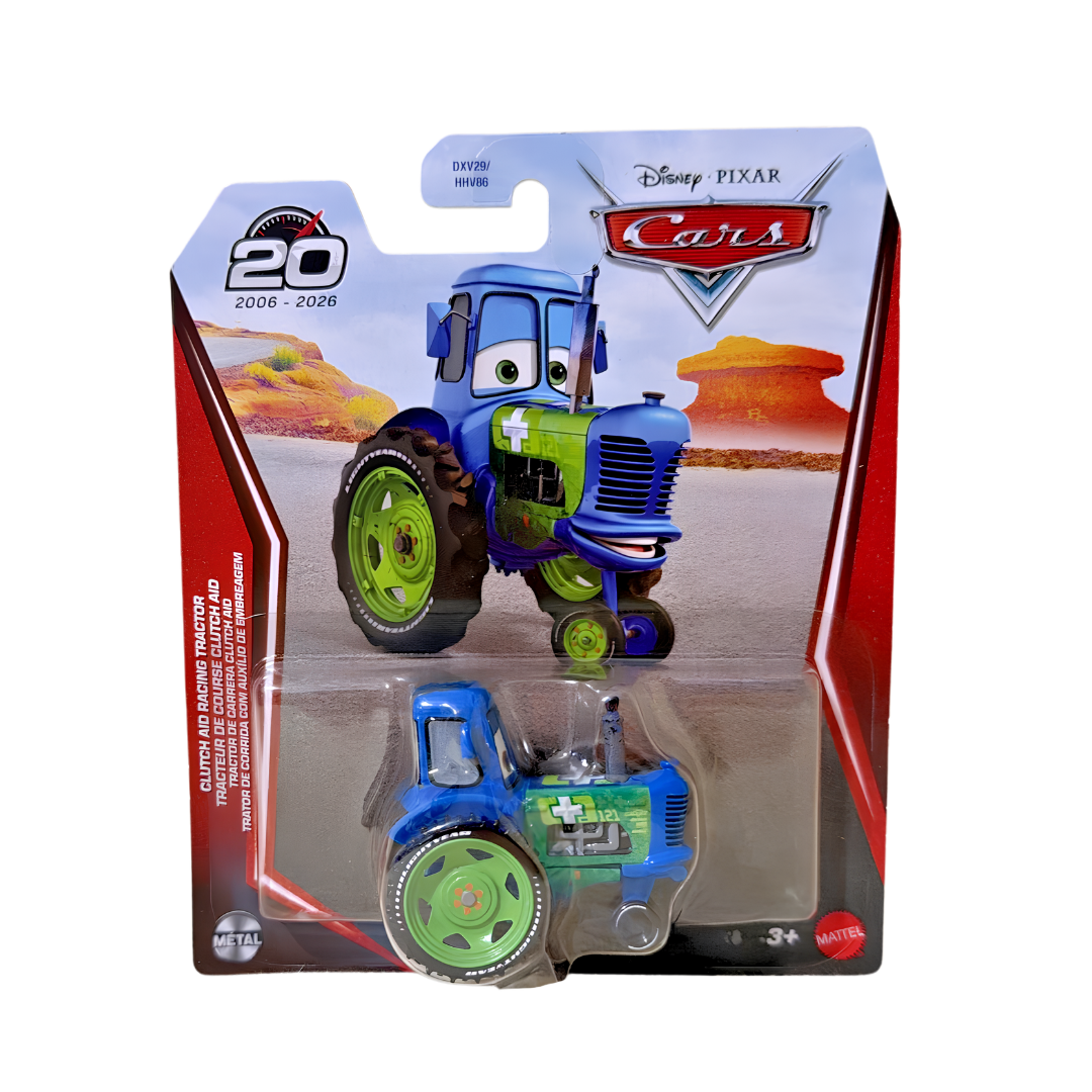 Trator Com Auxílio de Embreagem Edição 20 anos Cars Disney Pixar - Mattel Miniatura Carros