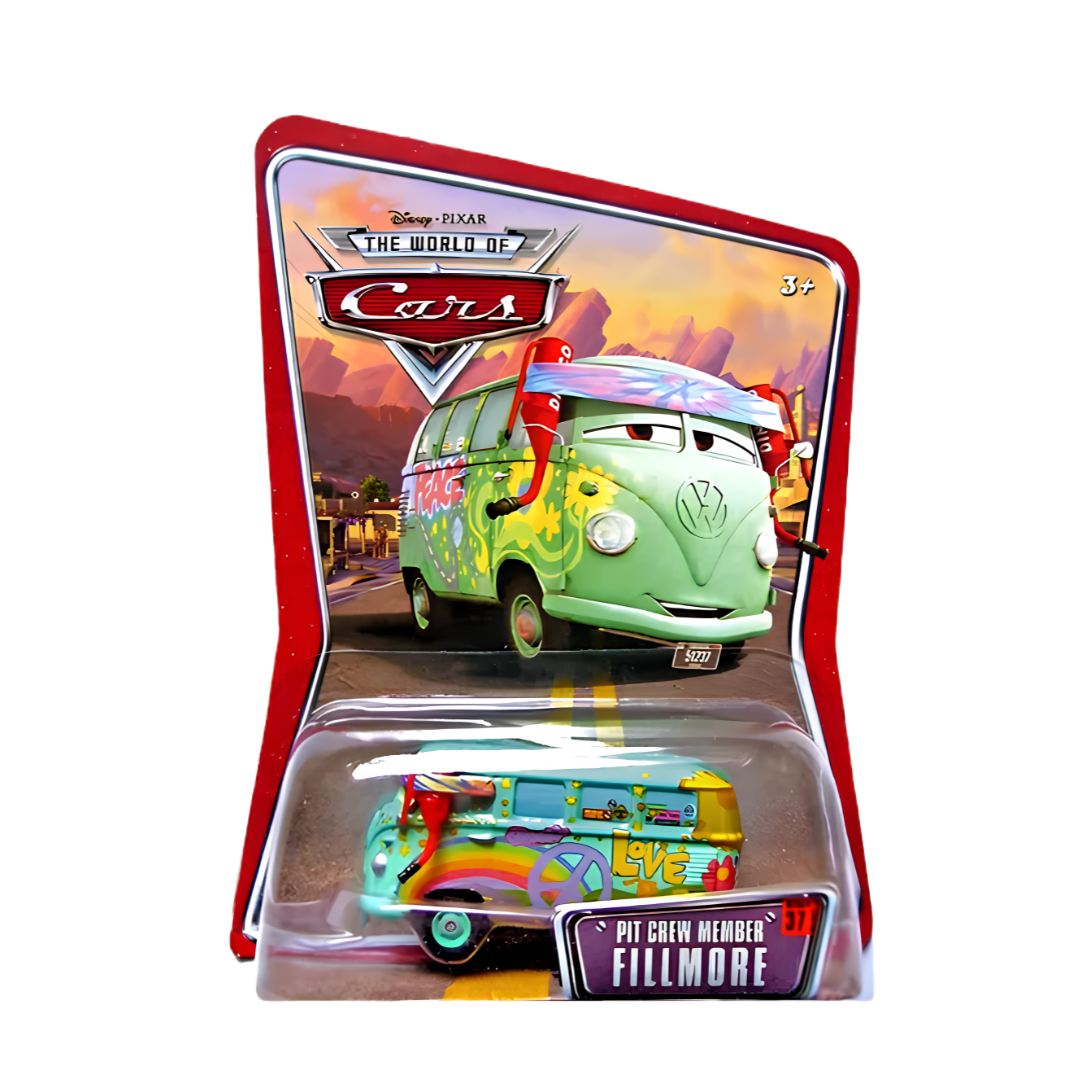 Pit Crew Member Fillmore Cars Disney Pixar - Mattel Miniatura Carros