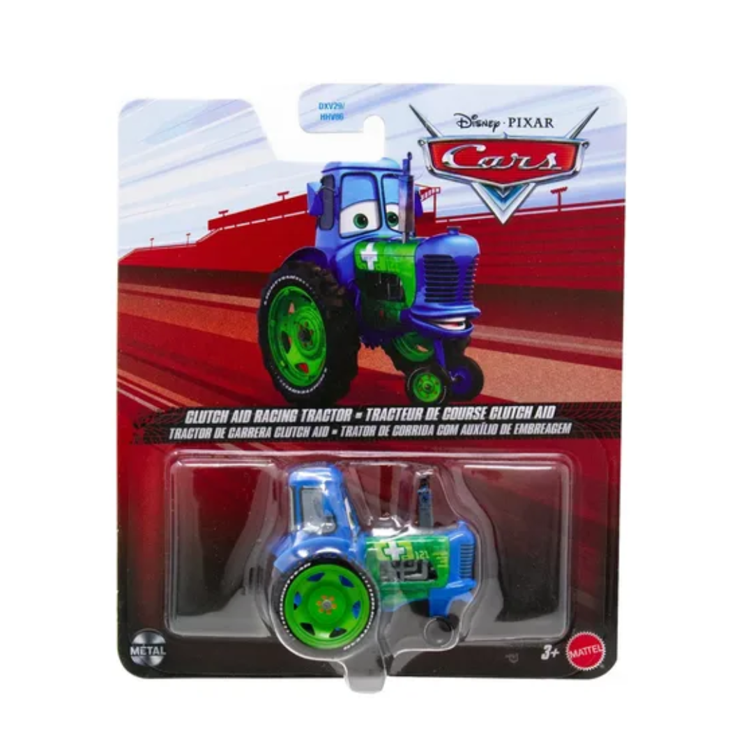 Trator de Corrida com Auxílio de Embreagem Cars Disney Pixar - Mattel Miniatura Carros