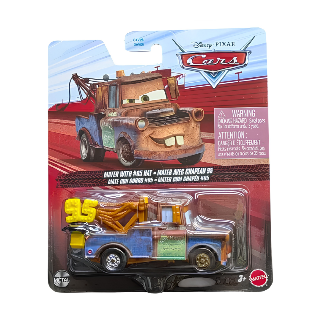 Mate com Chapéu #95 Cars Disney Pixar - Mattel Miniatura Carros