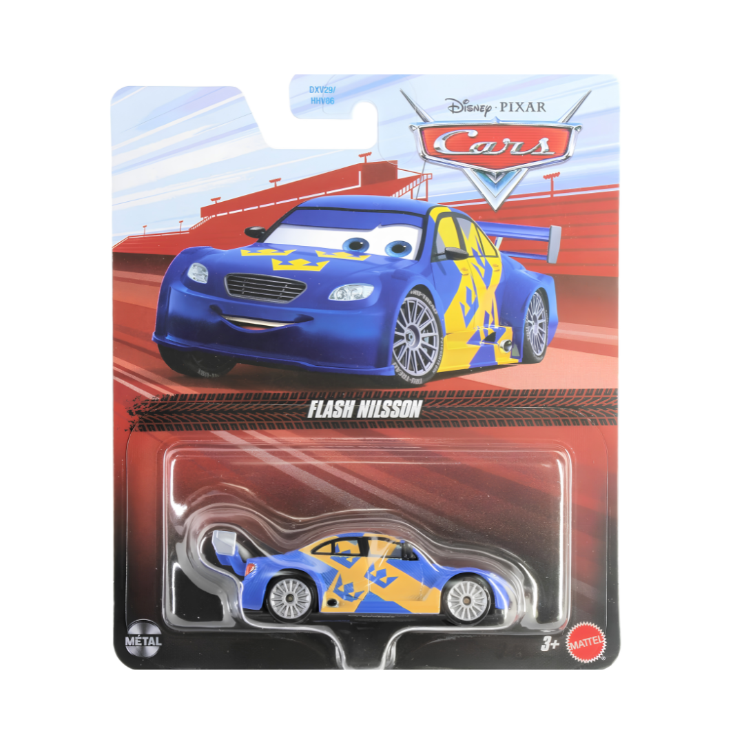 Flash Nilsson Cars Disney Pixar - Mattel Miniatura Carros