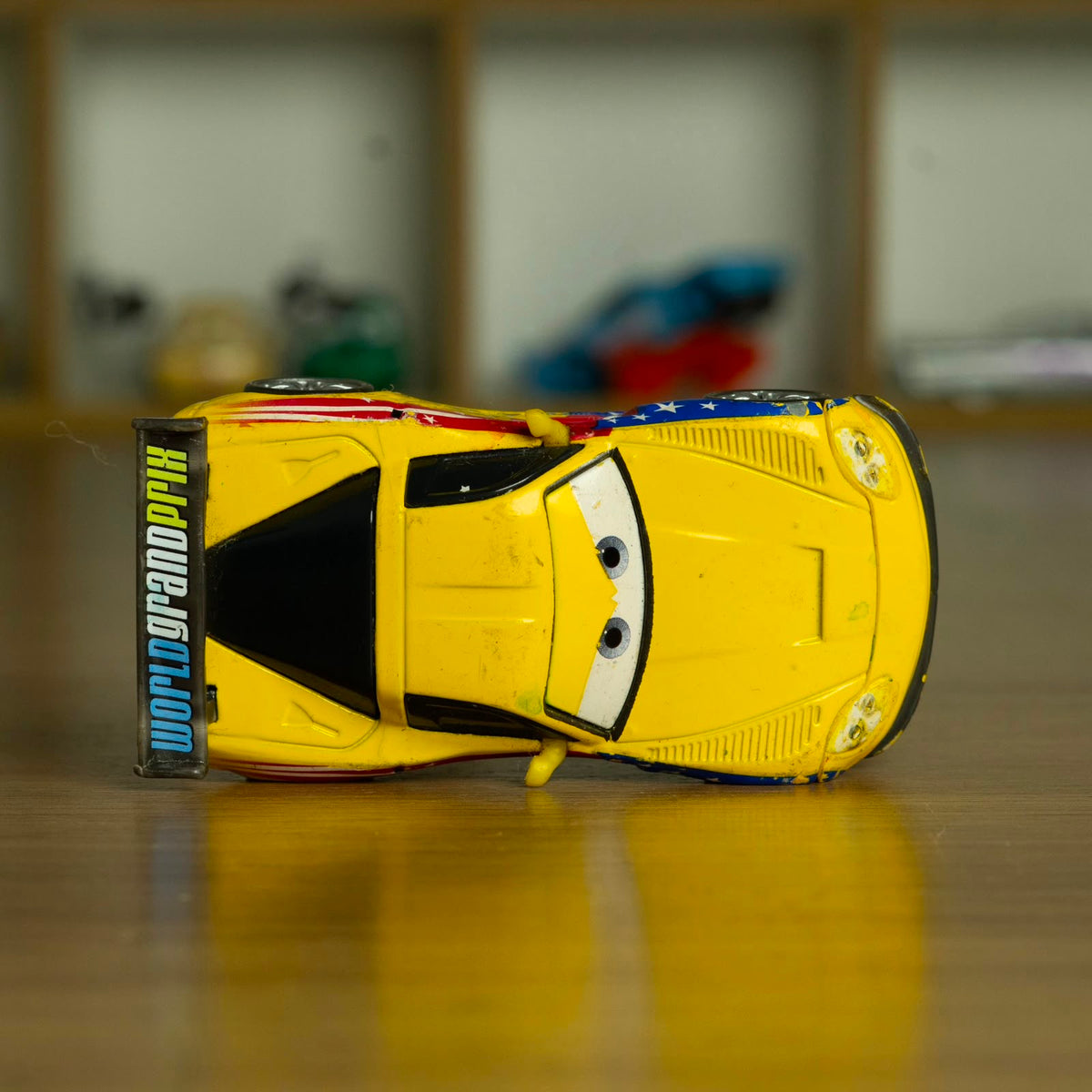 Jeff Corvette (Loose) Cars Disney Pixar - Mattel Miniatura Carros