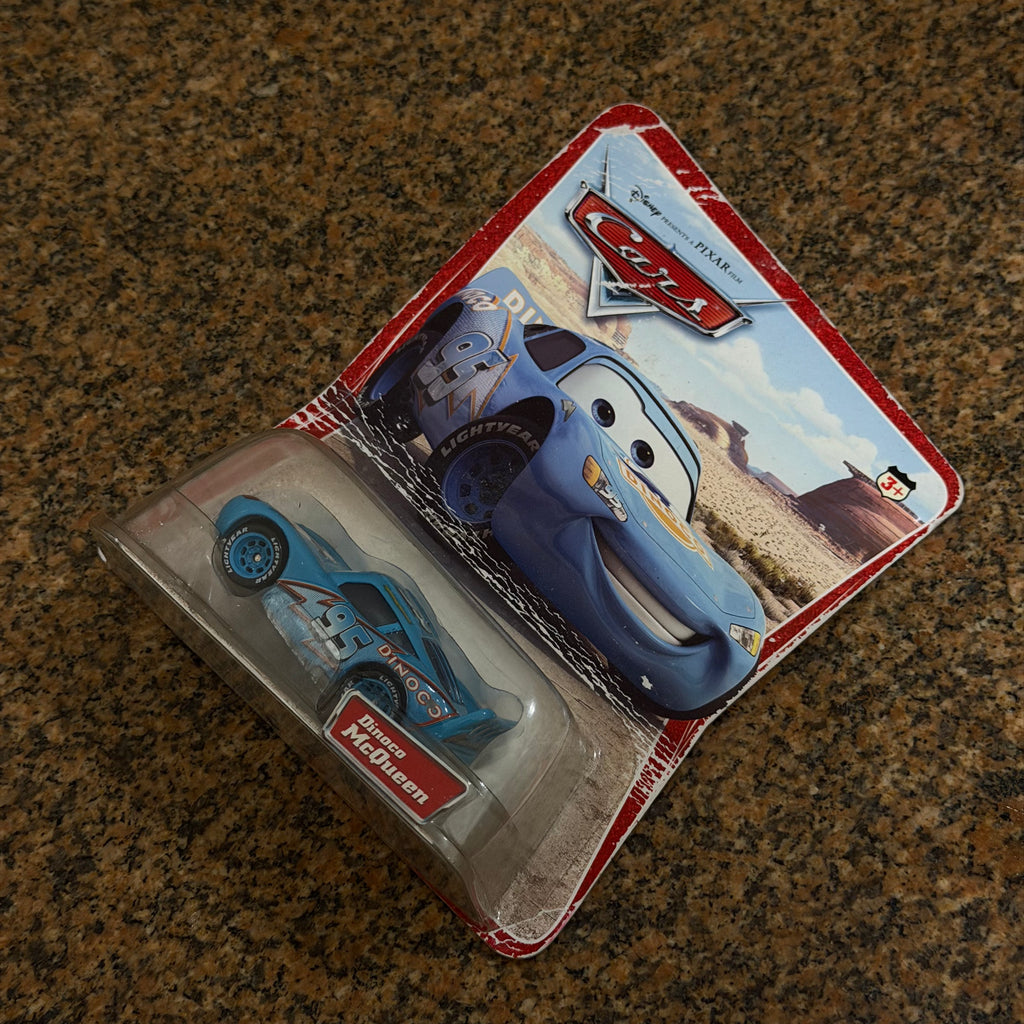 McQueen Dinoco Cars Disney Pixar - Mattel Miniatura Carros