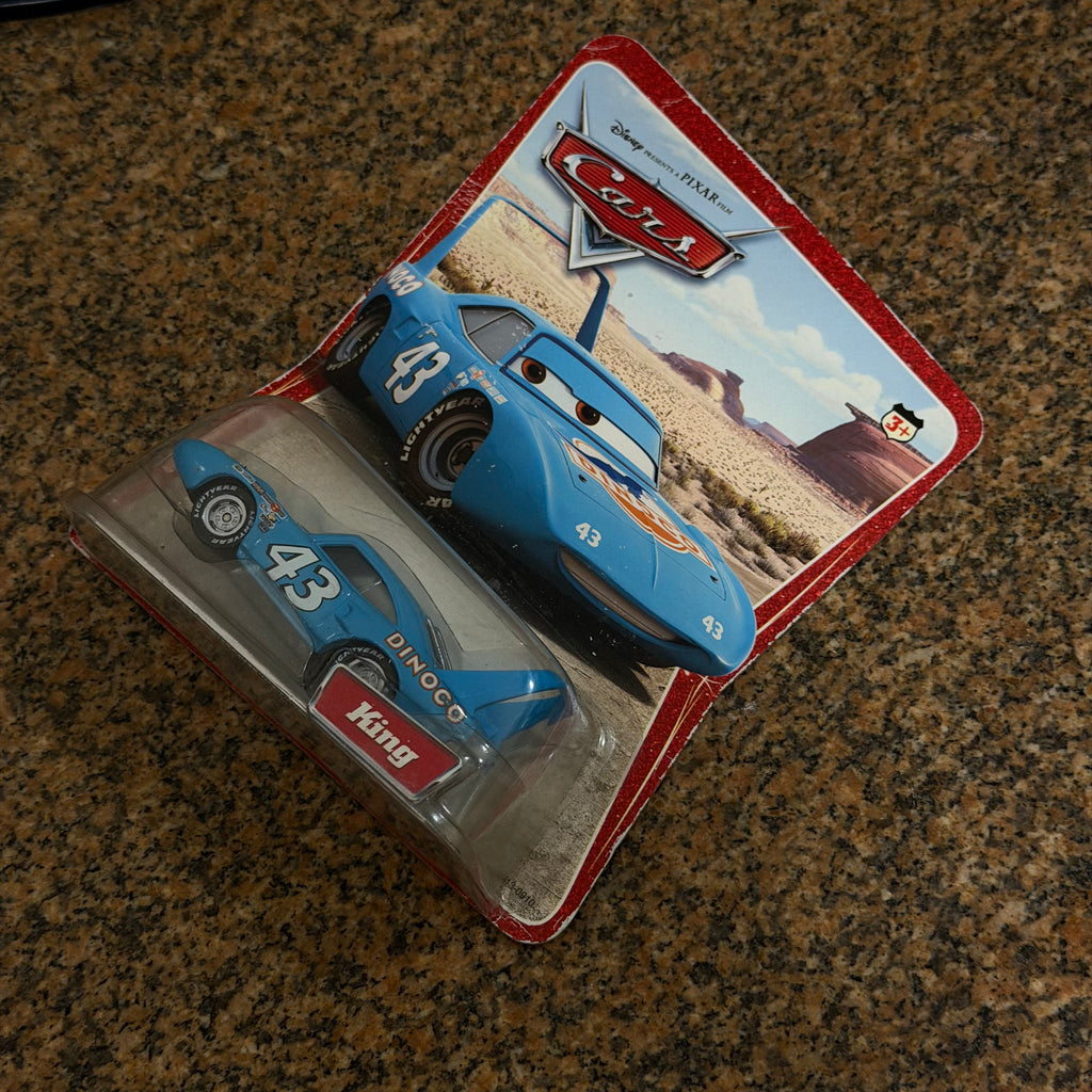Rei Cars Disney Pixar - Mattel Miniatura Carros