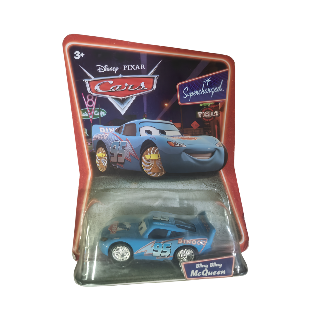 Relâmpago McQueen Bling Bling Cars Disney Pixar - Mattel Miniatura Carros