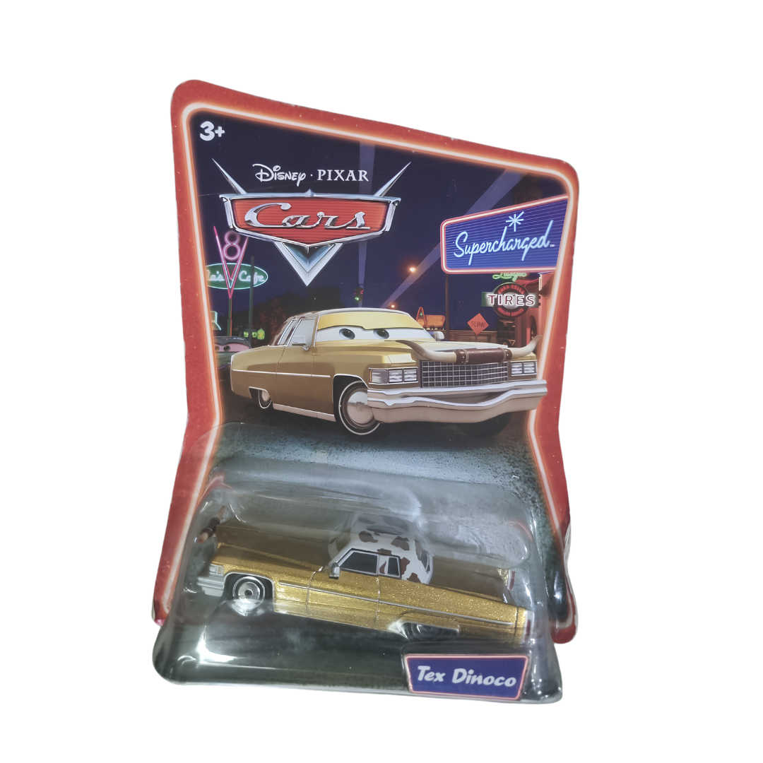 Tex Dinoco Cars Disney Pixar - Mattel Miniatura Carros