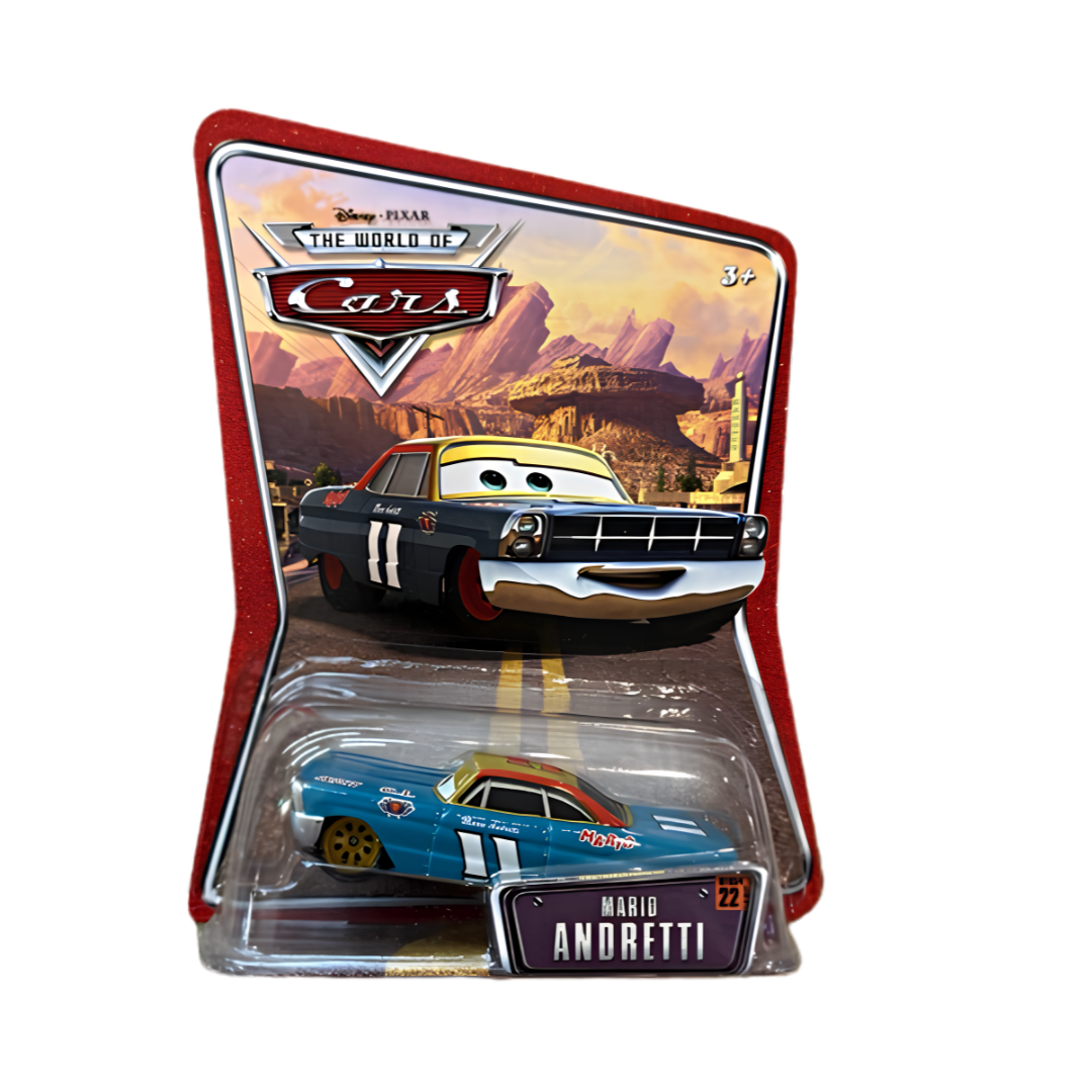 Mario Andretti Cars Disney Pixar - Mattel Miniatura Carros