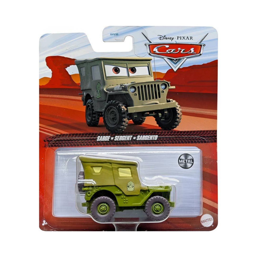 Sargento Cars Disney Pixar - Mattel Miniatura Carros