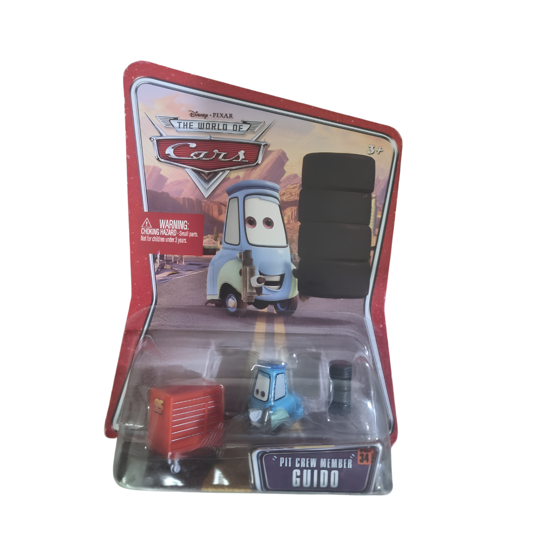 Pit Crew Member Guido Cars Disney Pixar - Mattel Miniatura Carros