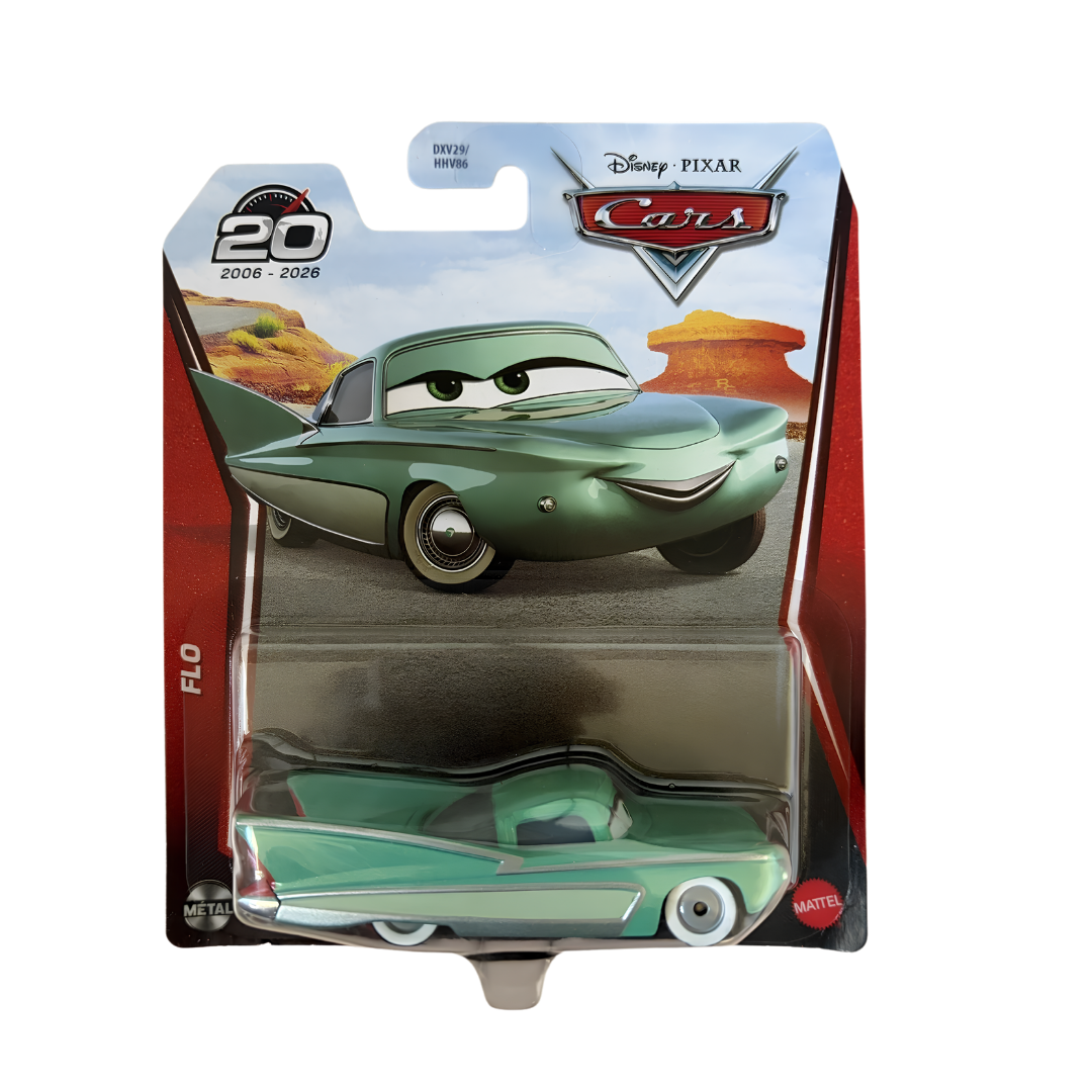 Flo Edição 20 anos Cars Disney Pixar - Mattel Miniatura Carros