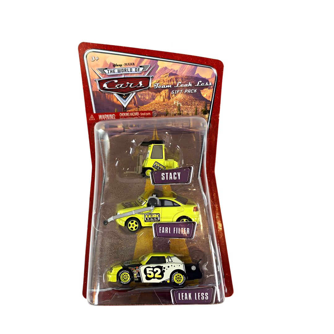 Equipe Leak Less Cars Disney Pixar - Mattel Miniatura Carros