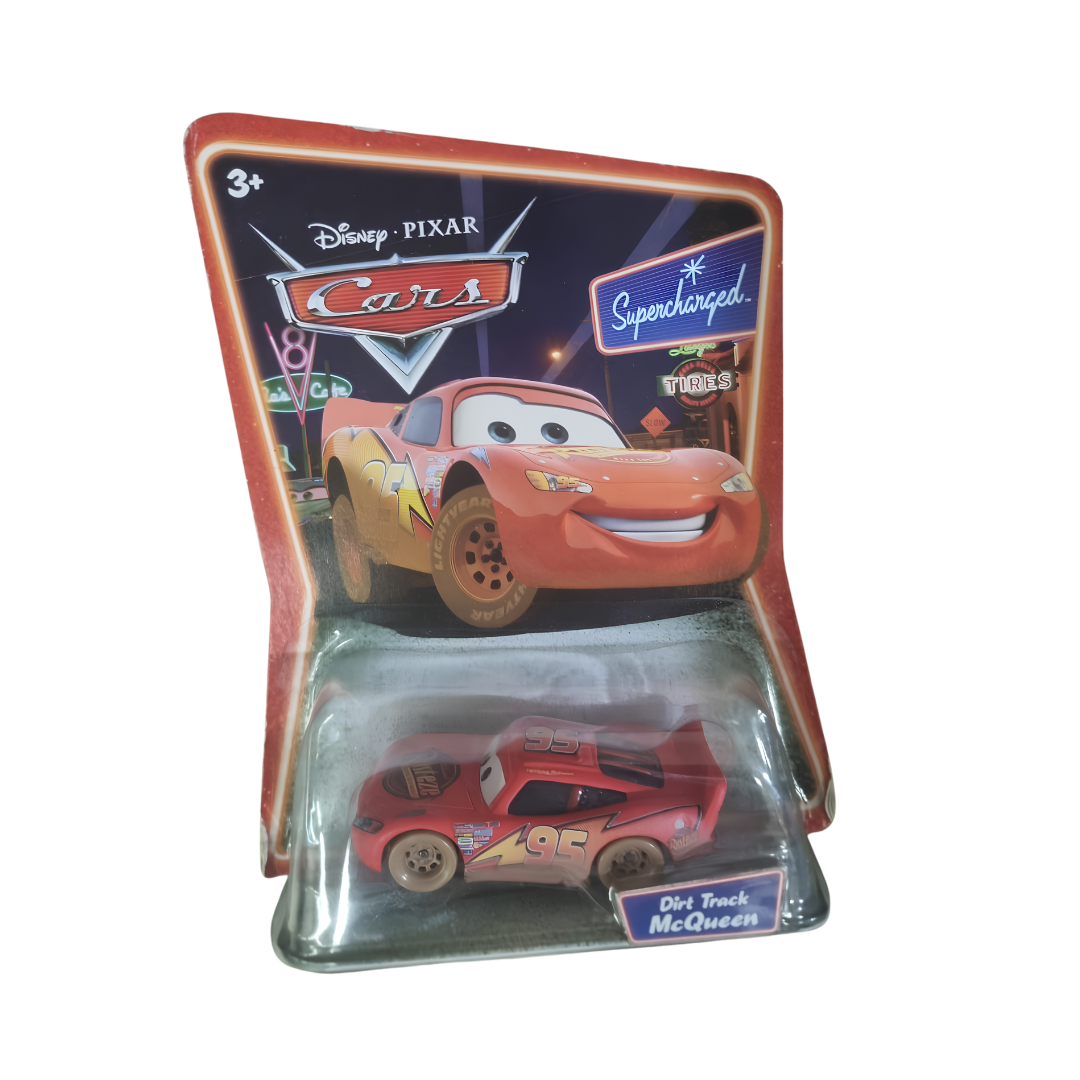 Dirt Track McQueen Cars Disney Pixar - Mattel Miniatura Carros