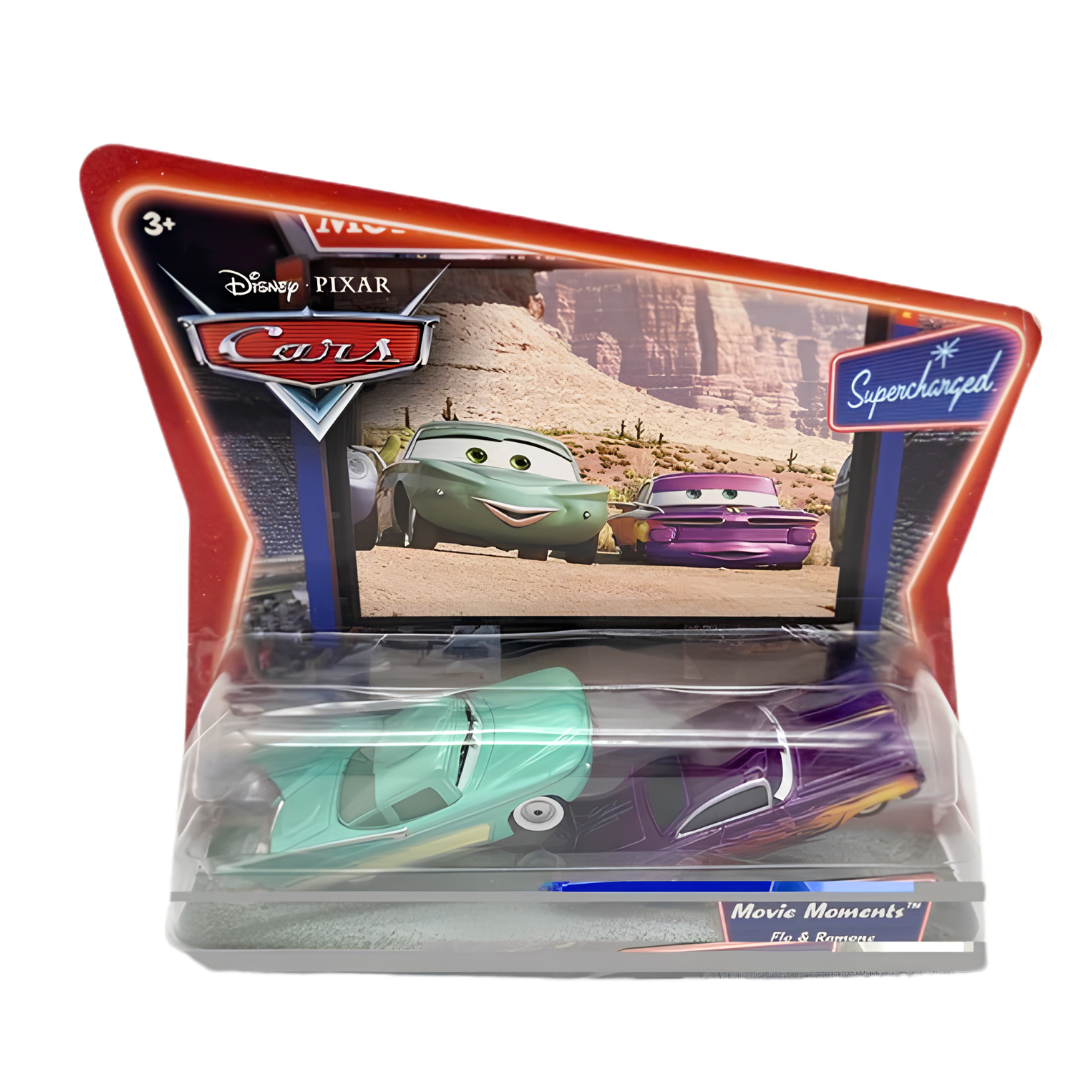 Movie Moments Flo & Ramone Cars Disney Pixar - Mattel Miniatura Carros