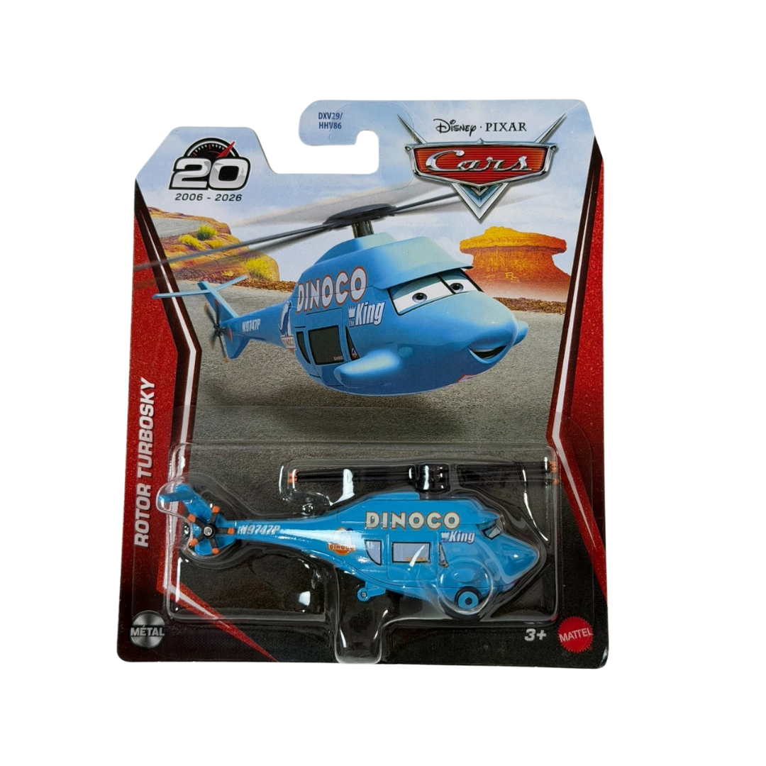 Rotor Turbosky Edição 20 anos Cars Disney Pixar - Mattel Miniatura Carros